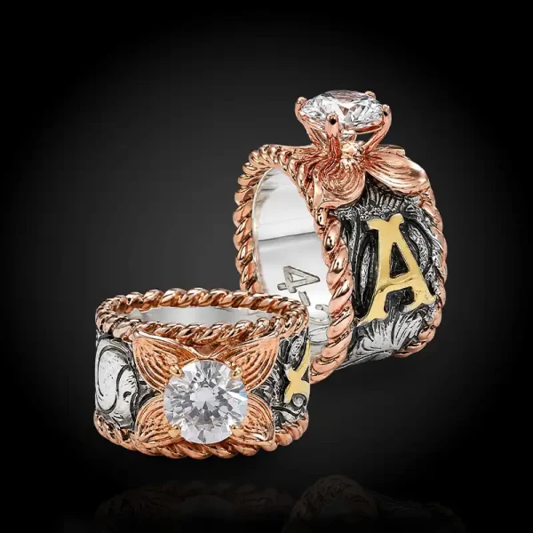 Jolene Western Wedding Ring